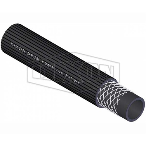 Dixon 25mm x 20m PVC Drum Pump Hose Black H1102520