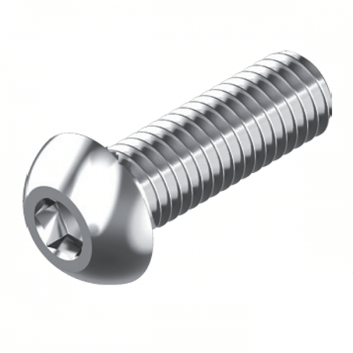 M4 x 40 316 Stainless Steel Button Socket Head Screw - Box of 100