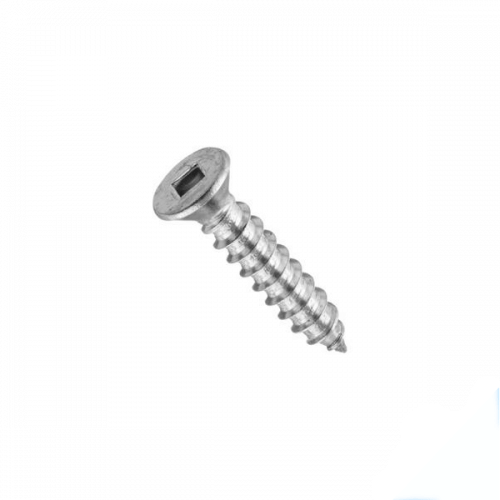 6G x 16 (5/8") 304 Stainless Steel Countersunk Square Self Tapping Screw  - Box of 100