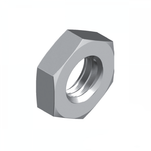 M6 304 Stainless Steel Hex Lock Nut - Box of 100