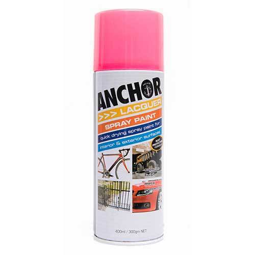 Anchor Fluorescent Pink Aerosol Paint 300g