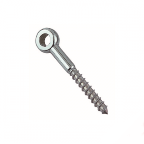 M10 x 100 316 Stainless Steel Lag Eye Screw Box of 5