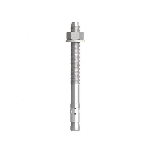 M12 x 100 Galvanised Through Bolt Anchor, Mechanical Galvanised - Box of 20