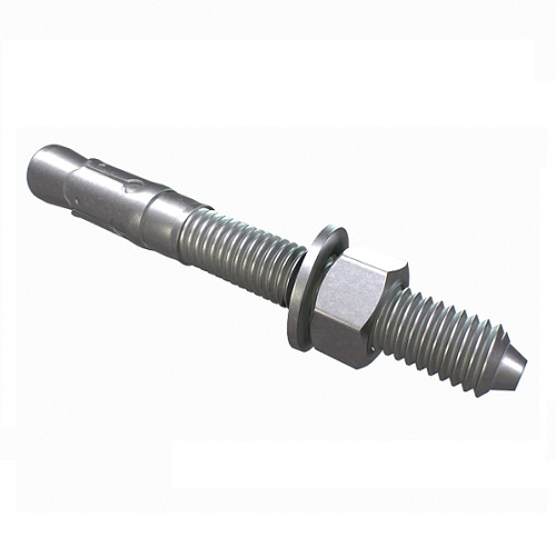 M20 x 160 Galvanised Through Bolt Anchor, Mechanical Galvanised - Box of 10