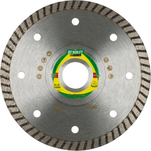 Klingspor Diamond Blade Continuous Rim 125mm x 1.4 x 22.23 Bore - 325393