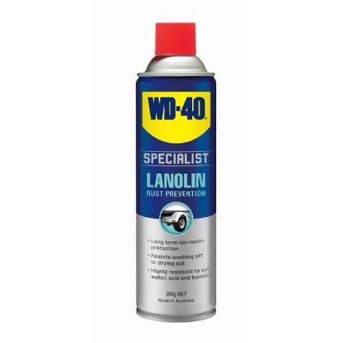 Set of 6 - WD-40 Specialist Rust Prevention Lanolin Lubricant 300g