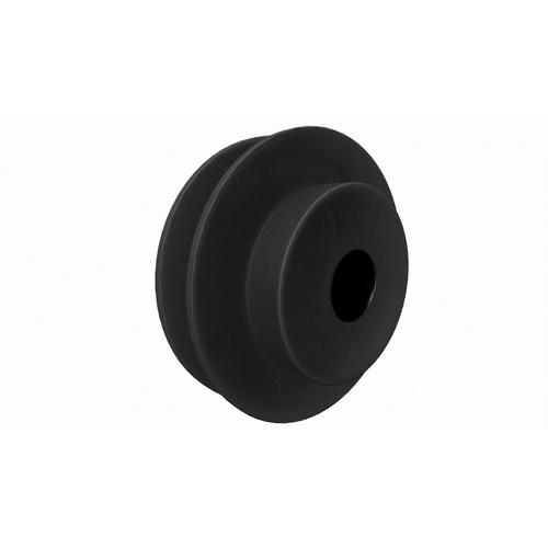 SPA Pilot Bore V Pulley, 1 Groove, 100mm, 10mm Bore Cast Iron SPA100-1