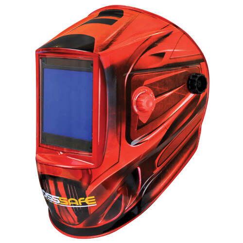 Set of 6 - Bosssafe Inferno Mega View Electronic Welding Helmet