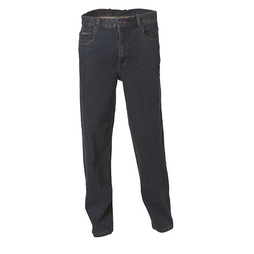 WS Workwear Mens Stretch Jeans Stonewash, 84 Long