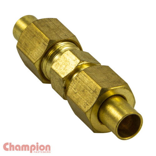 Champion 4704 Solder-On Double Union 5/16" Fitting