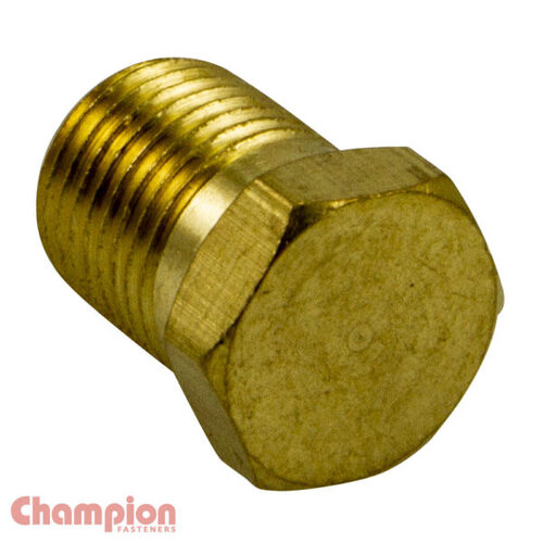 Champion 6402 BSP Hex Taper Plug 1/4" Fitting