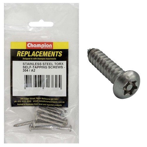 Champion C1882-4 Self Tapping Screw Pan TPX 4.2 x 13mm - 15/Pack