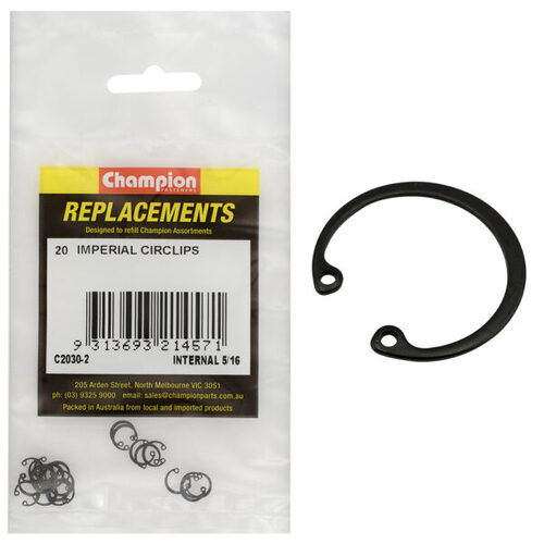 Champion C2030-2 Internal Circlip Imperial 5/16" -  20/Pack