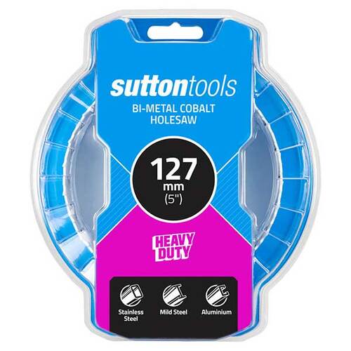 Sutton H1251270 127mm Bi-Metal Cobalt Hole Saw