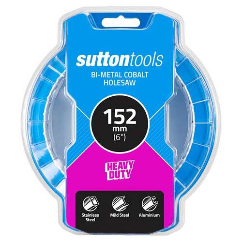 Sutton H1251520 152mm Bi-Metal Cobalt Hole Saw