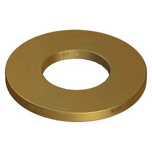 M5 x 10 x 0.8mm Flat Round Washer AS1237 Brass - Pack of 200