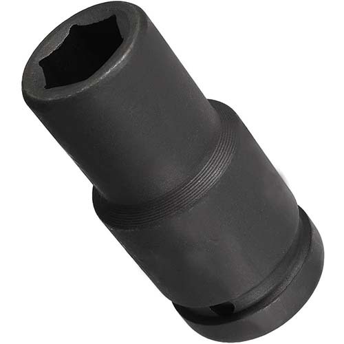Trax IS-3411/16L 11/16", 3/4" Drive Long Impact Socket - Hex SAE Size