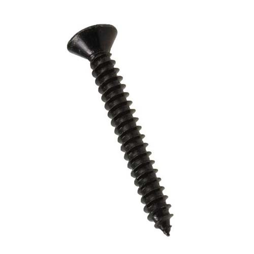 #6-20 x 3/8" CSK Phillips Self Tapper Screw Zinc Black  - Box of 1000