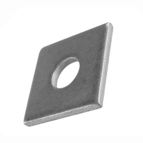 M24 x 65 x 5mm Square Washer Mild Steel Plain  - Box of 50