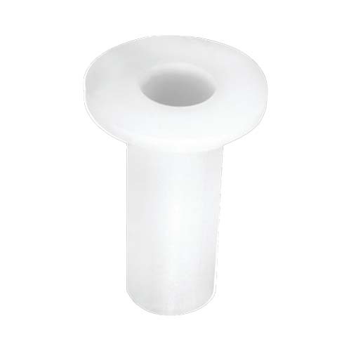 Shoulder Washer Bushing M6 x 10mm Natural Nylon Pack of 50