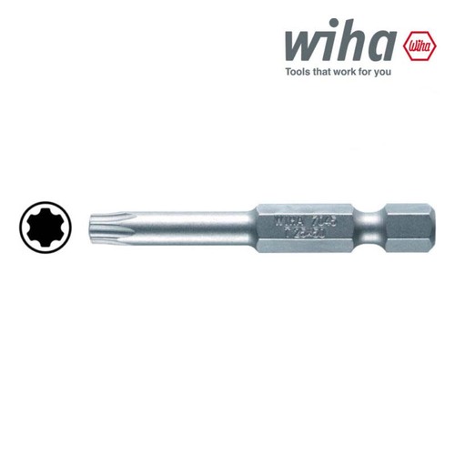 Wiha 7IP x 50mm Torx Plus Power Insert Bit 1/4" Hex