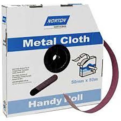 Norton Cloth Handy Roll Metalite Brown Al Oxide 25mm x 50 m 240 Grit