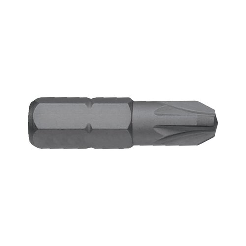 Alpha PZ3 x 25mm Pozidrive Insert Bit PZ325S Pack of 10