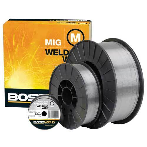 Set of 2 - Bossweld Hardfacing MIG Wire GLX 600 Gasless 0.9mm x 1kg