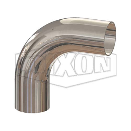 Dixon 1-1/2" Weld Elbow 90° BioPharm 316 Stainless Steel PM Finish T2S-150PM