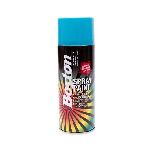 Boston Aerosol Paint Sky Blue 250g