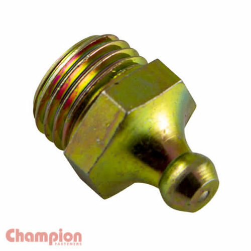 Champion CGN48 Grease Nipple Straight 1/4" BSP - 50/Pack