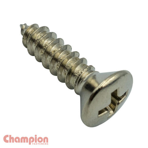 Champion CST77 Self Tapping Screw Raised Phillips 4.2 x 25mm - 100/Pack