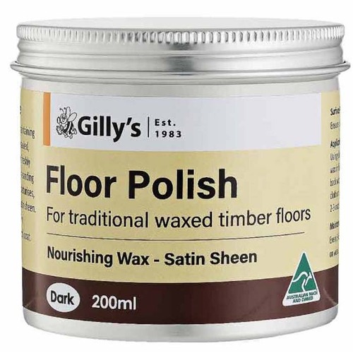 Gilly Floor Polish Dark 200ml