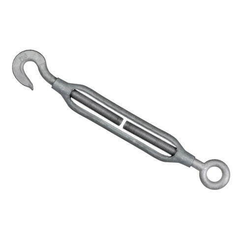 Austlift 12 x 200mm Turnbuckle Hook & Eye Forged Steel / Galvanised, JIS