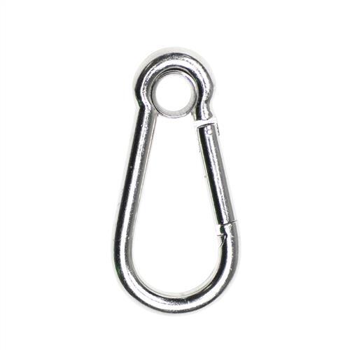 Austlift Stainless Steel Snap Hook With Eyelet 7 x 70mm DIN 5299 G316