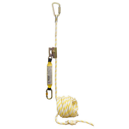 Austlift Kernmantle Rope 12mm x 2m Anchor Line Complete W/ Rope Grab