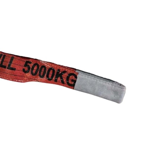 Garrick Flat Webbing Sling 5m x 5000kg (5Tonne) WLL Red