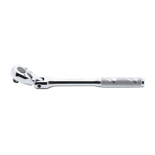 Ko-Ken Flexible Ratchet Head 1/4" Drive (20 Gear) Knurled Handle