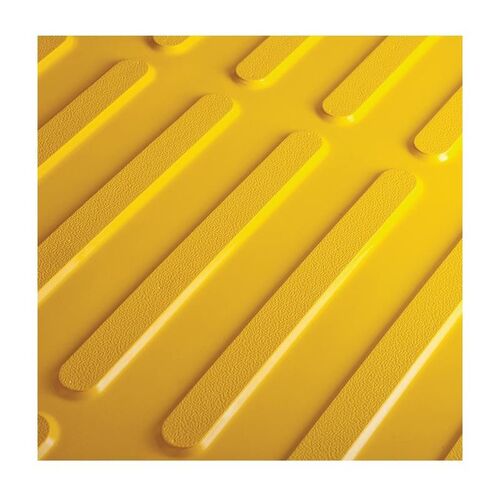 Brady Tactile Indicator Directional Polypad Rubber 600 x 900mm Yellow