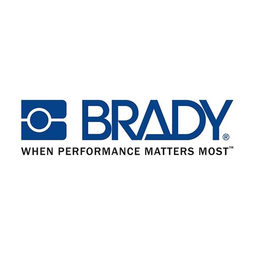 Brady M21-375-430 B-430 Clear Polyester Label Black on Clear 9.53mm x 6.4m