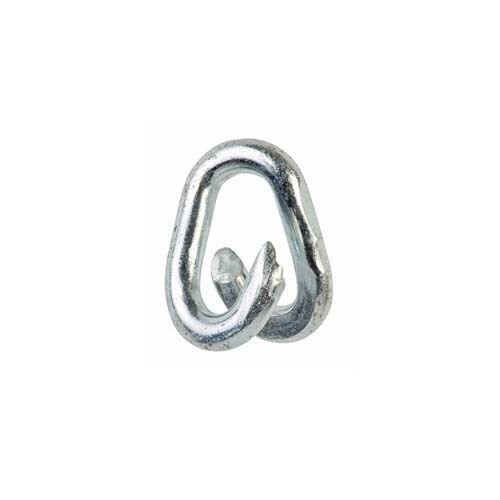 Pack of 20 - Beaver Chain Split Links Hot Dipped Galvanised 6mm