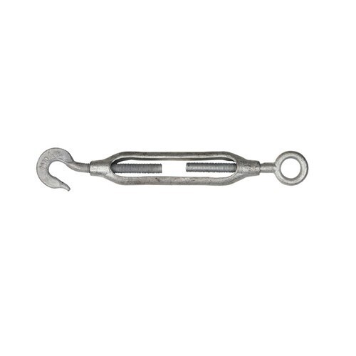 Pack of 8 - Beaver 6mm Hook And Eye Commercial Galvanized Turnbuckle