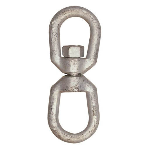 Pack of 6 - Beaver Commercial Chain Swivel Galvanised 6mm