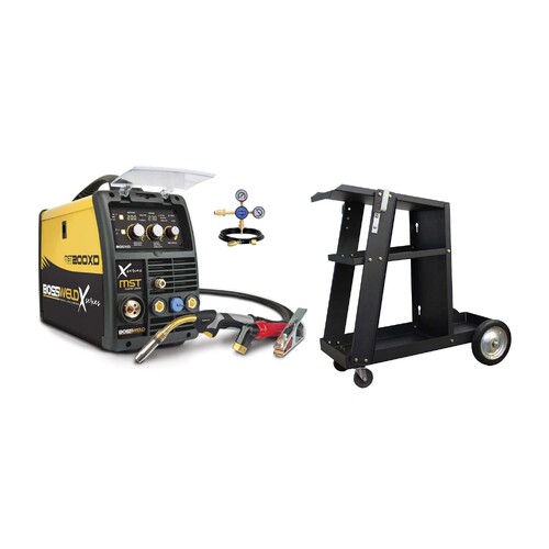 Bossweld MST 200XD Inverter Welder Bonus Bundle