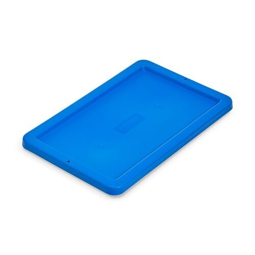 Fischer Store-Tub Nesting Crate Lid  Blue 655 x 425 x 32mm