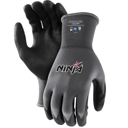 Ninja DexTec Gloves Grey Large - Pack of 12