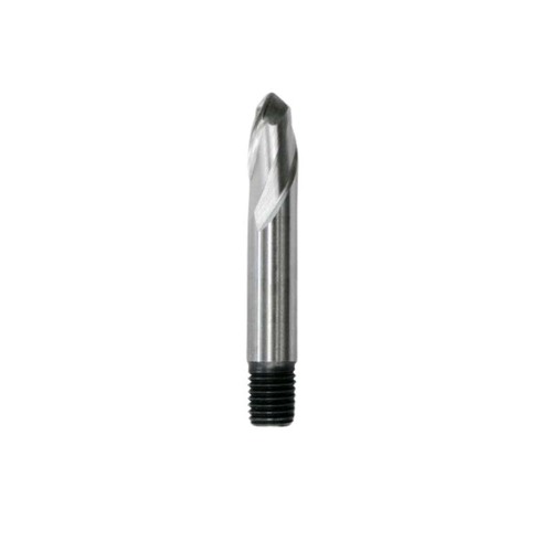 Bordo 10mm Short Ball Nose Threaded HSS Cobalt Slot Drill - 6022-10.00S