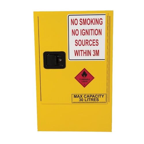 Brady Flammable Liquid Storage Cabinet Value 30L Yellow