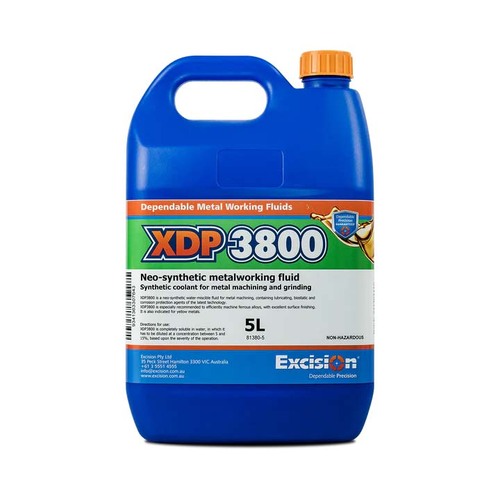 Excision XDP3800 Synthetic Coolant / Cutting Fluid - 5L