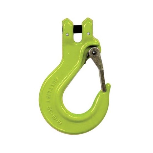 Austlift G100 Alloy Steel Clevis Sling Hook With Latch 6mm - 170806